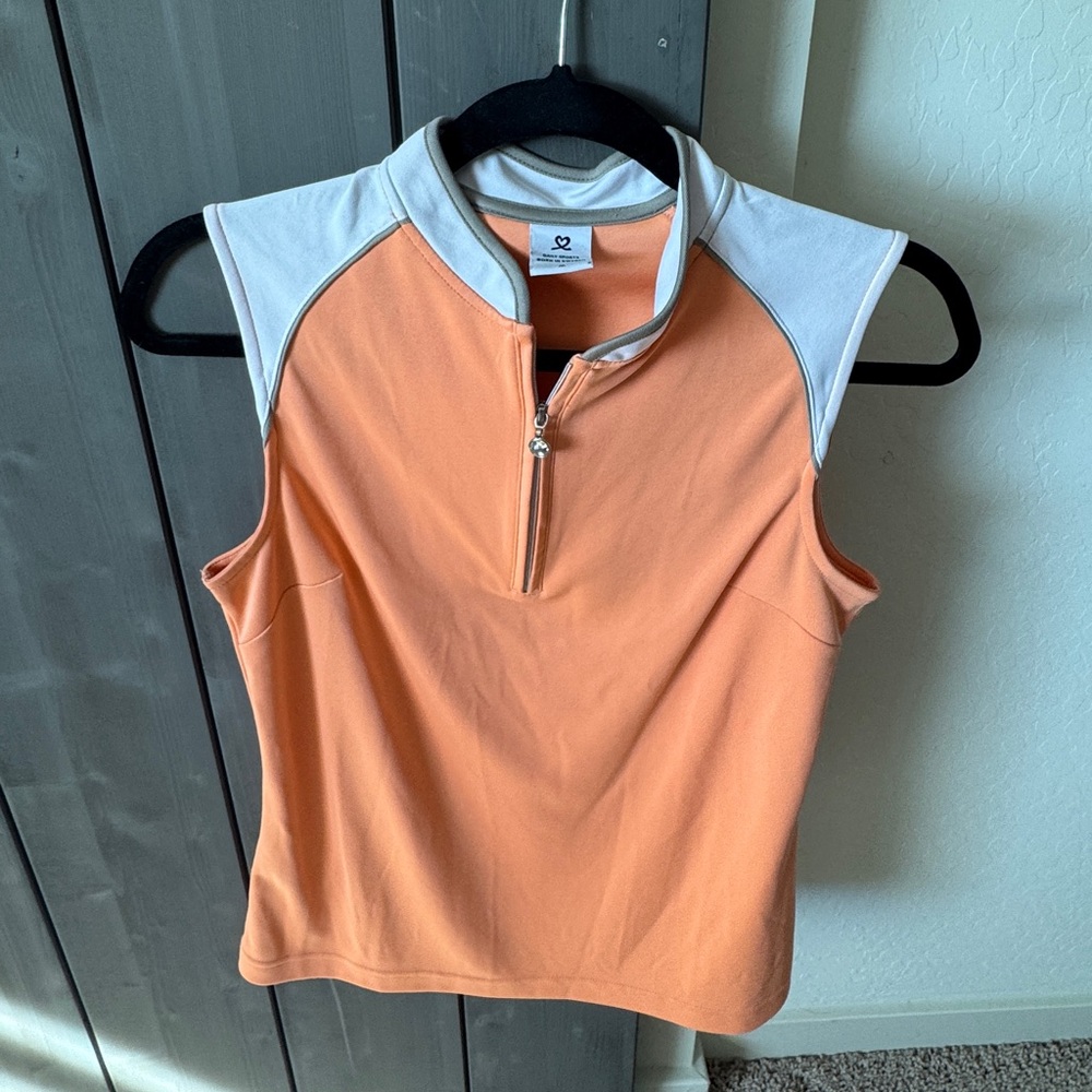 Daily Sports Born in Sweden Top Golf •Women M• Orange Tennis Pickleball